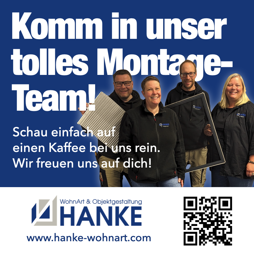 Jobanzeige Hanke Wohnart 2
